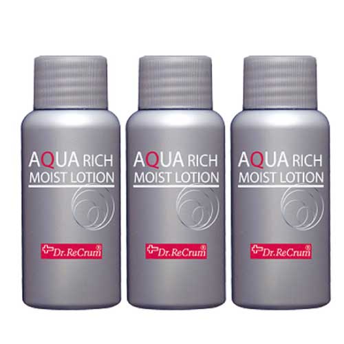 ドクターレクラム　アクアリッチモイストローション 60ｍｌ×３本入り
